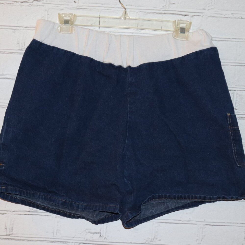 💙 Vintage Oh Baby Maternity Shorts · Women’s XL · Side Pockets